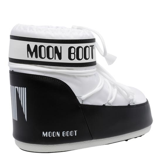 26FW 문부츠 아이콘 나일론 로우 부츠 1409340 A001 WHITE - MOON BOOT