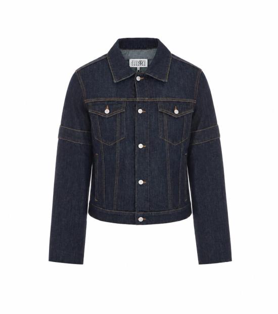 26FW MM6 메종마르지엘라 수트 자켓 SH2AM0073 M30063962 BLUE
