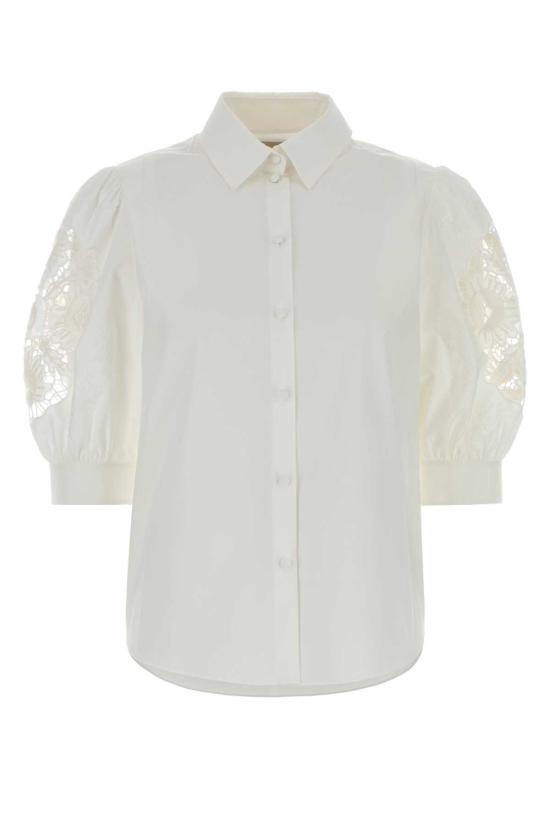 26FW 발렌티노 가라바니 셔츠 9B3AA0H65A6 001 White