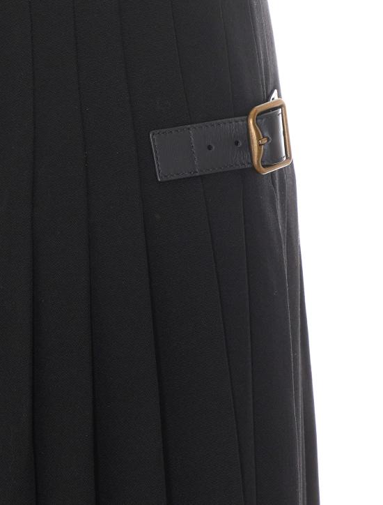 26FW 버버리 미디 스커트 8135171 A1189 BLACK - BURBERRY