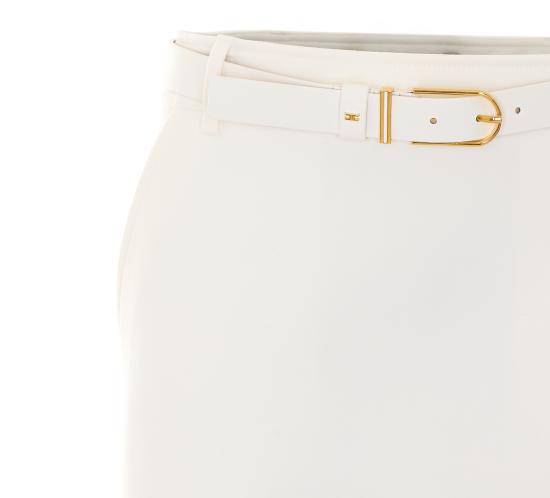 26FW 엘리자베타프랜치 미디 스커트 GO22067E2 360 WHITE - ELISABETTA FRANCHI