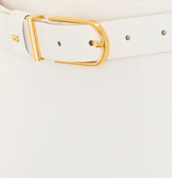 26FW 엘리자베타프랜치 미디 스커트 GO22067E2 360 WHITE - ELISABETTA FRANCHI