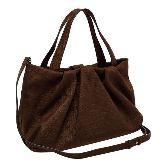 26FW 더모아레 숄더백 262WTMA00 OSCR1234A BROWN - THEMOIRE