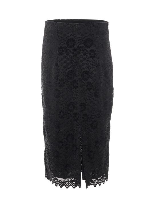 26FW 루두박 미디 스커트 4829 F 4449051 BLACK - RUE DU BAC
