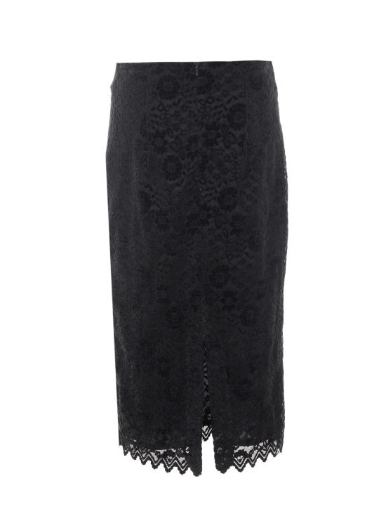 26FW 루두박 미디 스커트 4829 F 4449051 BLACK - RUE DU BAC