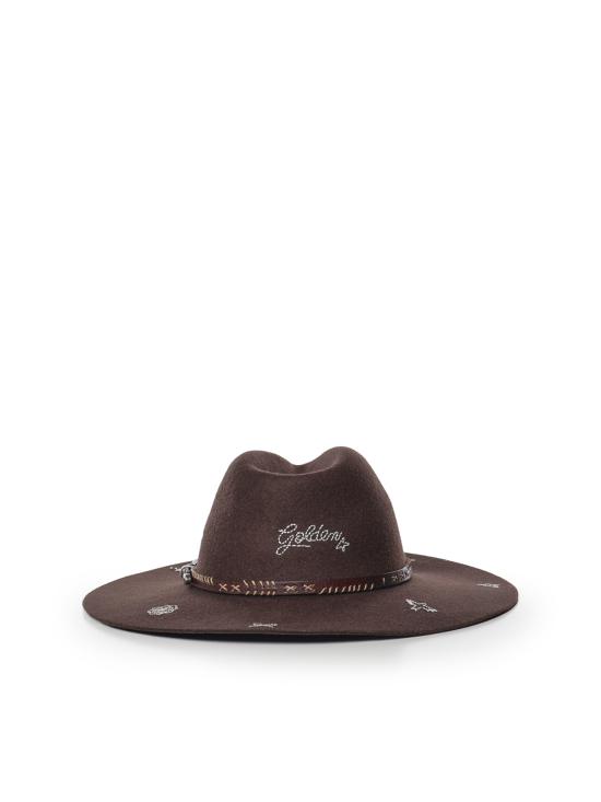 26FW 골든구스 모자 GUP02719 P00272755381 DARK BROWN - GOLDEN GOOSE