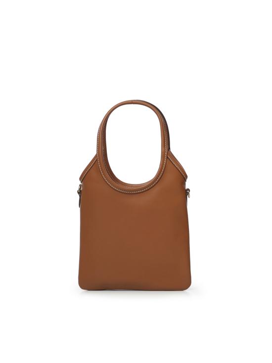 26FW 미우미우 아이비 레더 미니 핸드백 5BA281 2CRWF0046 COGNAC - MIU MIU