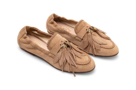  토즈 플랫 슈즈 XXW79A0AR90D8W1Y28 BEIGE - TODS