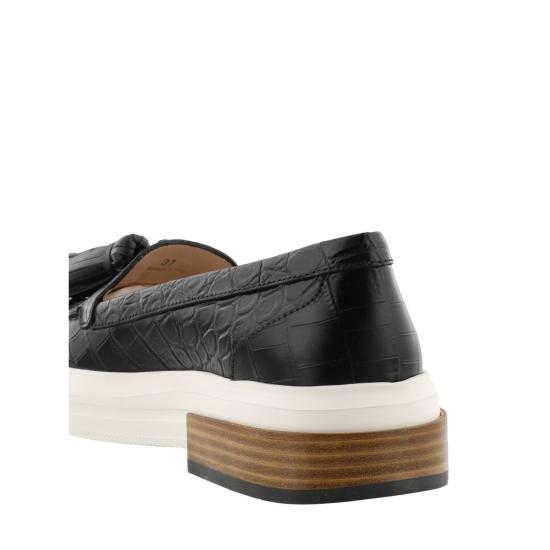  토즈 플랫 슈즈 XXW92B0Y670JSTB999 BLACK - TODS