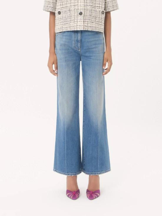 26FW 발렌티노 가라바니 데님 팬츠 BDD33UACH 558 MEDIUM BLUE DENIM - VALENTINO GARAVANI