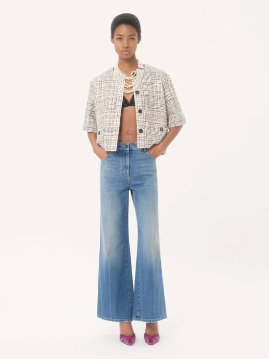 26FW 발렌티노 가라바니 데님 팬츠 BDD33UACH 558 MEDIUM BLUE DENIM - VALENTINO GARAVANI