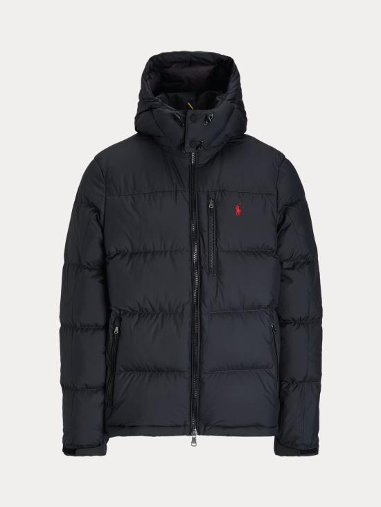 26FW 랄프 로렌 패딩 Ripstop Idrorepellente con Cappuccio Nero의 Giacca - RALPH LAUREN