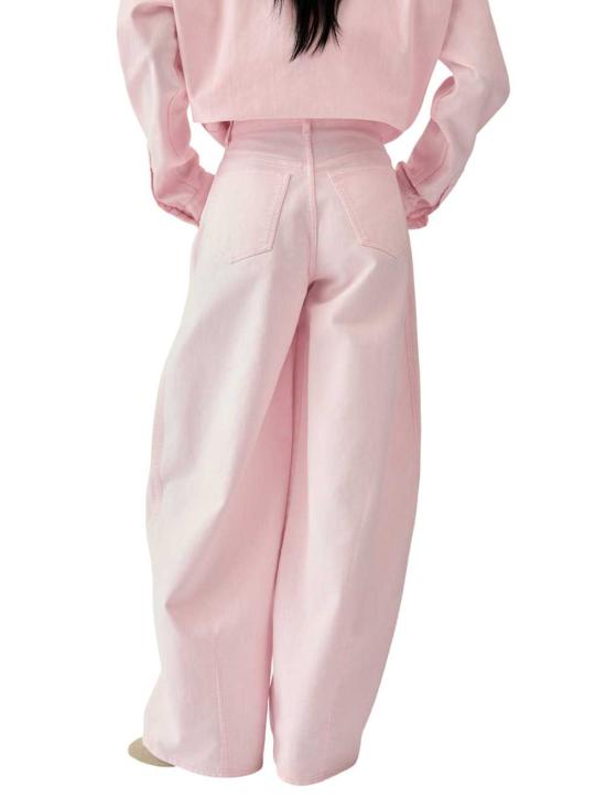 26FW 자크뮈스 데님 팬츠 26EPAW00609AD00066 LIGHT PINK 410 - JACQUEMUS