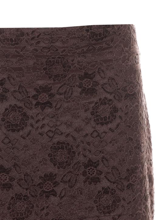 26FW 루두박 미디 스커트 4829 F 44492605 BROWN - RUE DU BAC