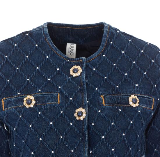 26FW 리우조 수트 자켓 UF6169D0374 79107 BLUE - LIU JO