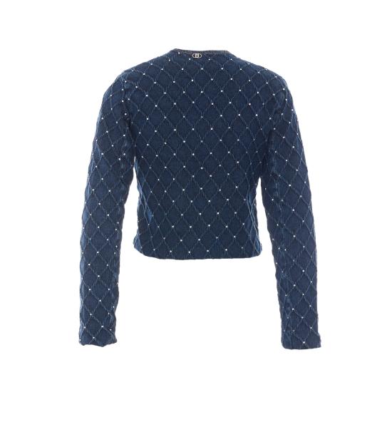 26FW 리우조 수트 자켓 UF6169D0374 79107 BLUE - LIU JO