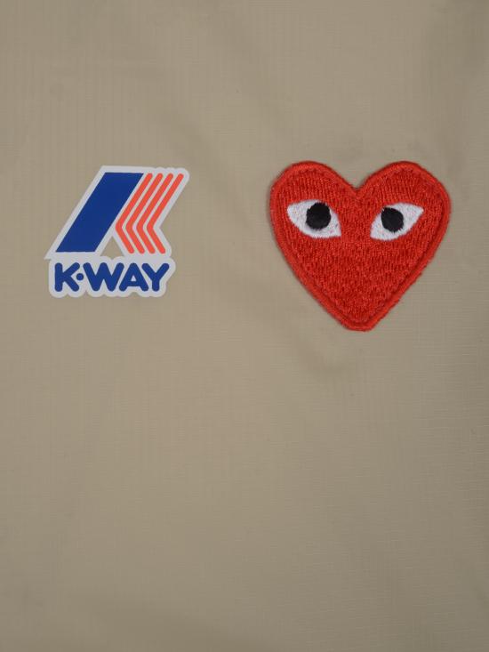 26FW 꼼데가르송 긴팔 티셔츠 J502 0513 BEIGE - COMME DES GARCONS
