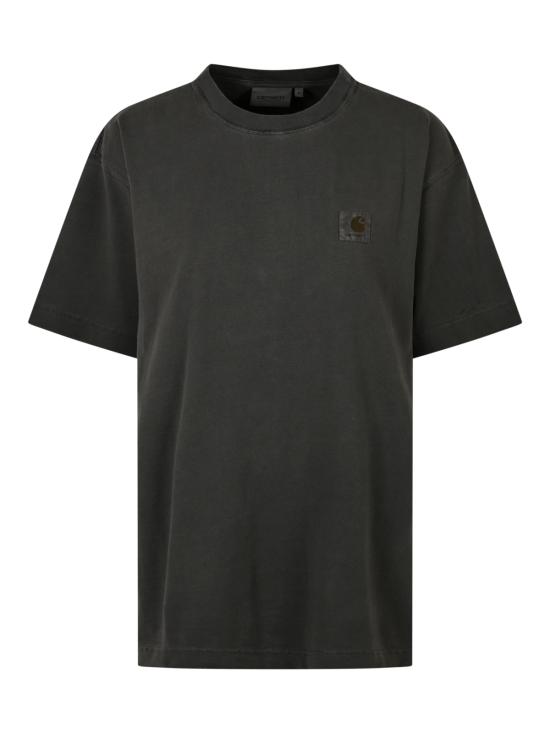 26FW 칼하트 WIP 숏슬리브 비스타 티셔츠 I030780 89GD BLACK - CARHARTT WIP