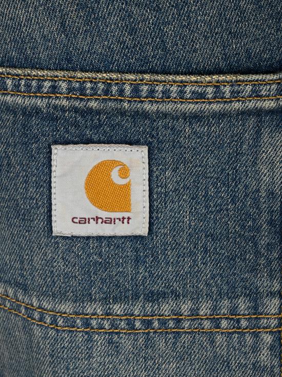 26FW 칼하트 WIP 스미스 데님 더블 니 팬츠 I032699 014Q BLUE - CARHARTT WIP