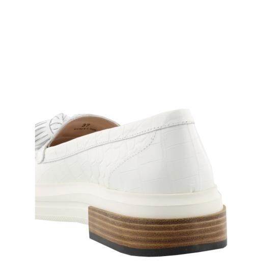  토즈 플랫 슈즈 XXW92B0Y670JSTB001 WHITE - TODS