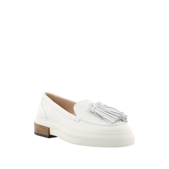  토즈 플랫 슈즈 XXW92B0Y670JSTB001 WHITE - TODS