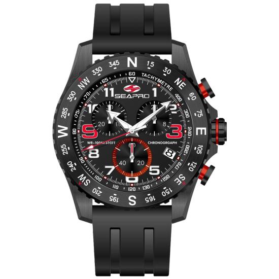  씨프로 시계 SP9730 BLACK