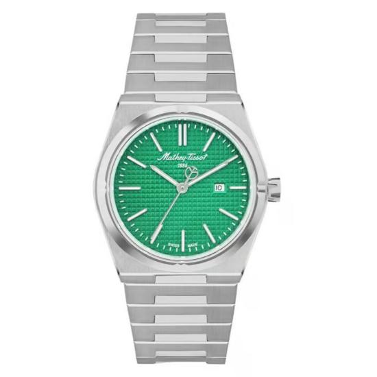  마테이 티소 시계 D117AV GREEN