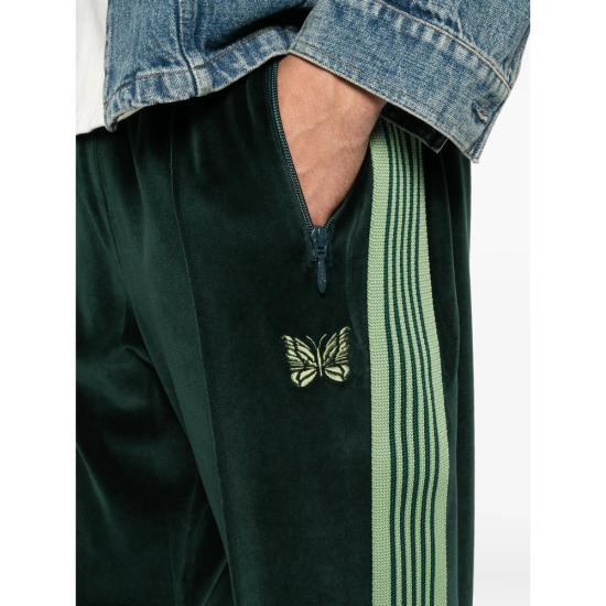26FW 니들스 트레이닝/조거 팬츠 TY360 GREEN - NEEDLES
