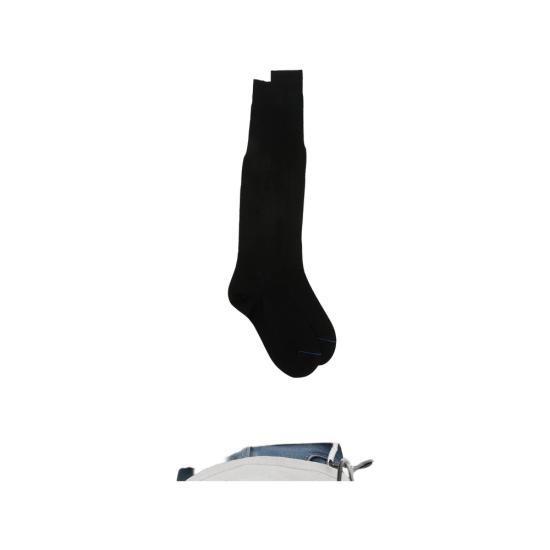 26FW 엔트45 양말 ANTT0004 PLAIN LONG K02 BLACK