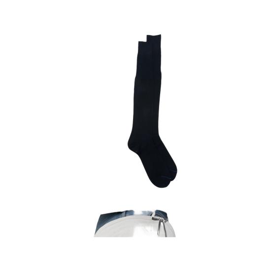 26FW 엔트45 양말 ANTT0004 PLAIN LONG C01 BLUE