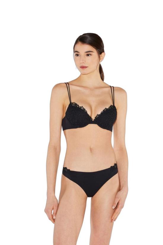  라펠라 비치웨어 51995929215260 wf BLACK - LA PERLA