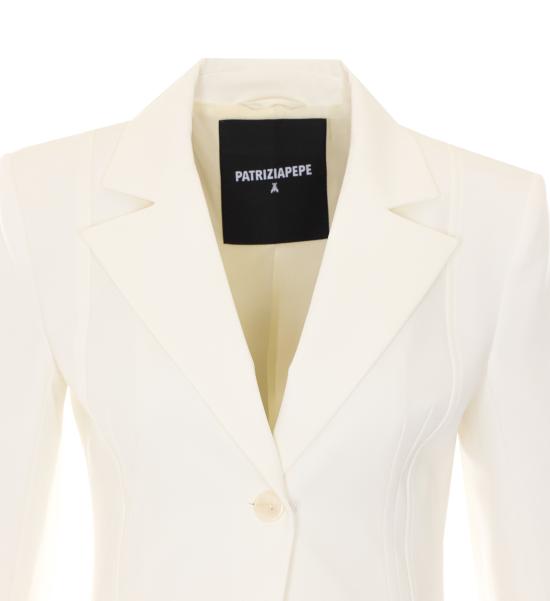 26FW 파트리지아페페 수트 자켓 2S0003 A498W452 WHITE - PATRIZIA PEPE