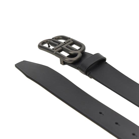 26FW 발렌시아가 BB 라지 벨트 5703701CH55 Black - BALENCIAGA