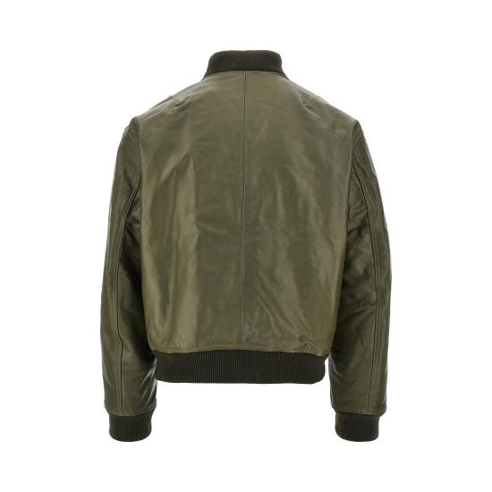 26FW 선플라워 가죽 자켓 6058 Green - SUNFLOWER