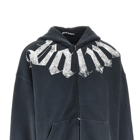 26FW 팜앤젤스 긴팔 티셔츠 PAMBE002FL001 Black - PALM ANGELS