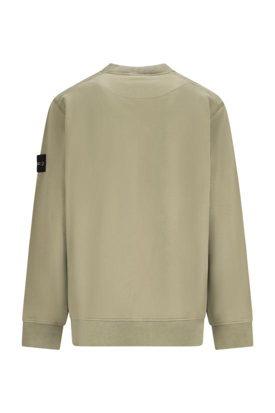 26FW 스톤 아일랜드 오가닉 코튼 플리스 레귤러 핏 크루넥 스웨트셔츠 6100060S0051 - STONE ISLAND