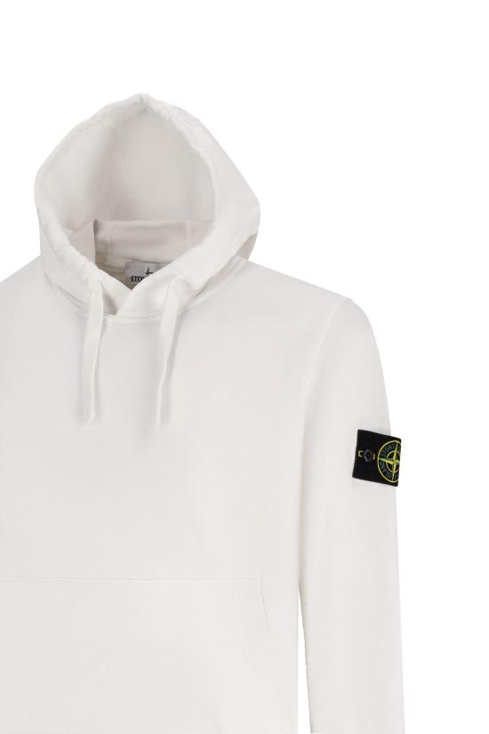 26FW 스톤 아일랜드 오가닉 코튼 플리스 레귤러핏 후드 스웨트셔츠 6100062S0051 - STONE ISLAND
