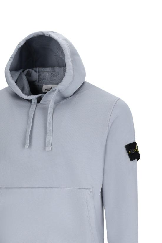 26FW 스톤 아일랜드 오가닉 코튼 플리스 레귤러핏 후드 스웨트셔츠 6100062S0051 - STONE ISLAND