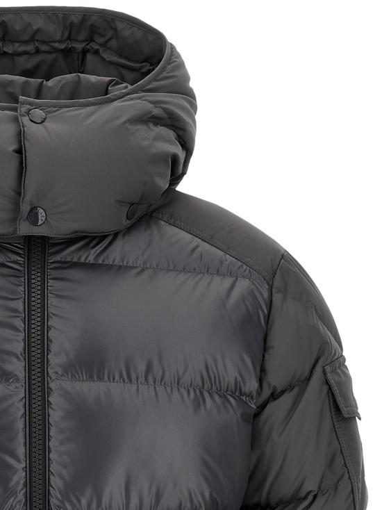 26FW 몽클레어 마야 후드 쇼트 다운 자켓 L20911A00138597YX921 Gray - MONCLER
