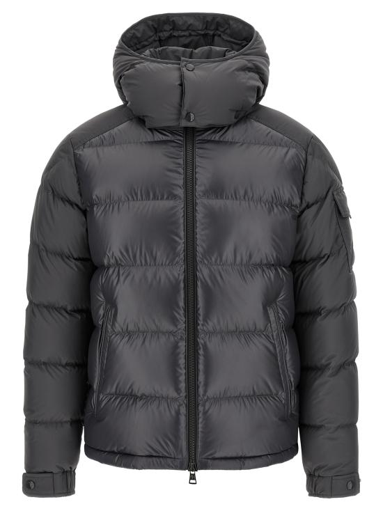 26FW 몽클레어 마야 후드 쇼트 다운 자켓 L20911A00138597YX921 Gray