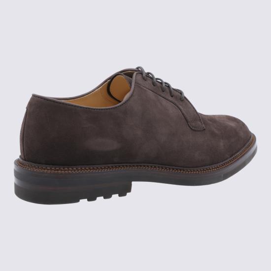 26FW 브루넬로 쿠치넬리 스웨이드 더비 슈즈 MZUSOLX810 C9832 MOKA - BRUNELLO CUCINELLI