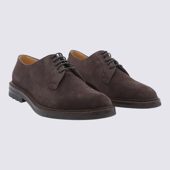 26FW 브루넬로 쿠치넬리 스웨이드 더비 슈즈 MZUSOLX810 C9832 MOKA - BRUNELLO CUCINELLI