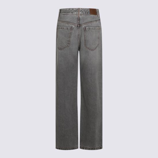 26FW 브루넬로 쿠치넬리 팬츠 MP095P5565 C9032 LIGHT GREY DENIM - BRUNELLO CUCINELLI