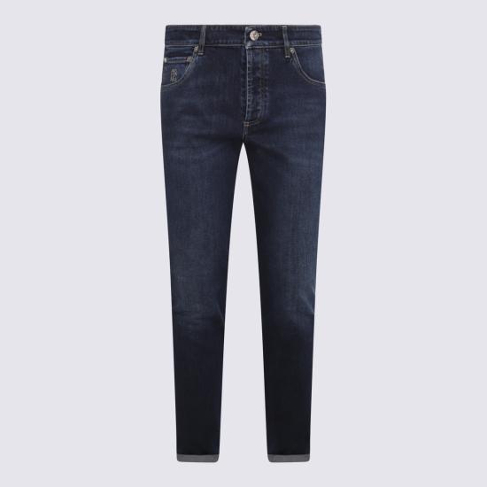 26FW 브루넬로 쿠치넬리 데님 팬츠 M283PJ2010 C1468 DENIM SCURO OLD - BRUNELLO CUCINELLI