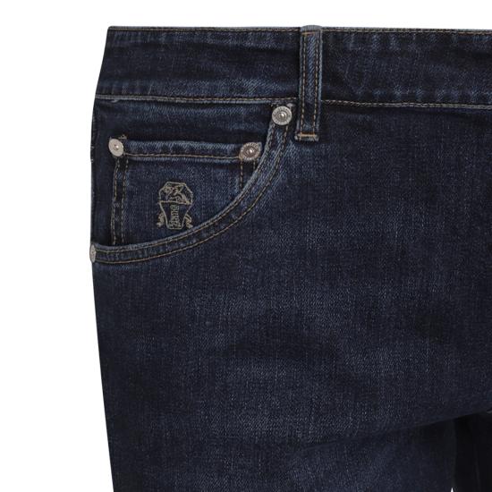 26FW 브루넬로 쿠치넬리 데님 팬츠 M283PJ2010 C1468 DENIM SCURO OLD - BRUNELLO CUCINELLI