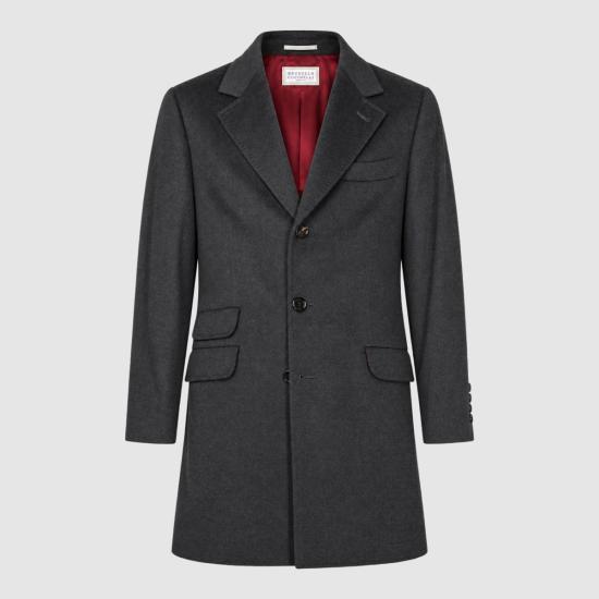 26FW 브루넬로 쿠치넬리 코트 MV4679039 CG03C 003 300 - BRUNELLO CUCINELLI