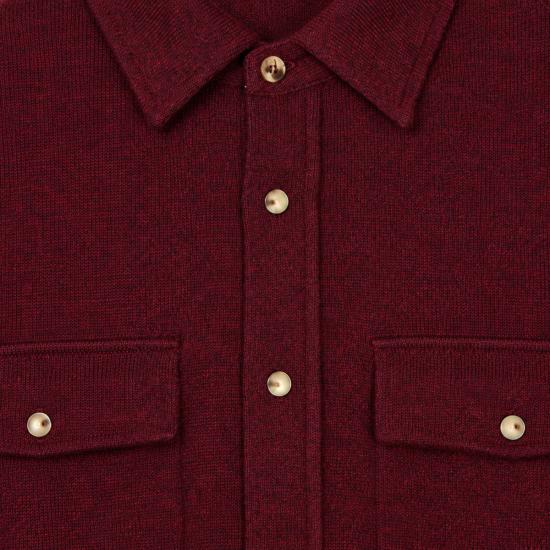26FW 브루넬로 쿠치넬리 폴로 티셔츠 M3600276 C9763 BORGOGNA - BRUNELLO CUCINELLI
