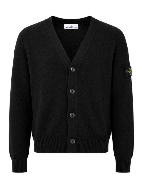 26FW 스톤 아일랜드 가디건 5100010S01C4V0029 BLACK