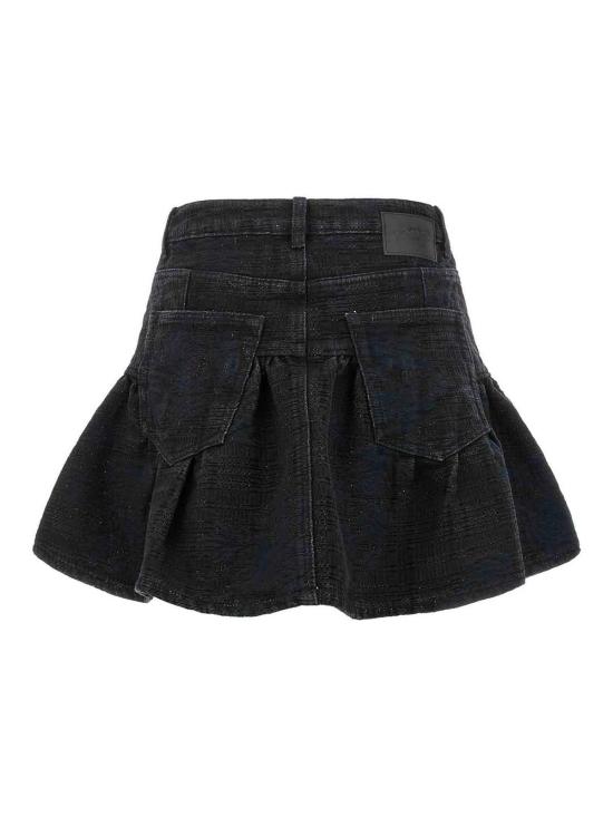 26FW 가니 미디 스커트 A1090308055 BLACK - GANNI