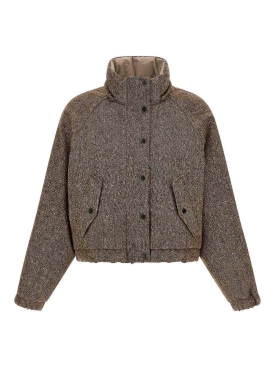 26FW 브루넬로 쿠치넬리 패딩 MD0023657C002 BROWN - BRUNELLO CUCINELLI